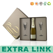 Paperboard бумажный тип и вино стеклянная бутылка вина подарки используйте подарочные коробки для вина
